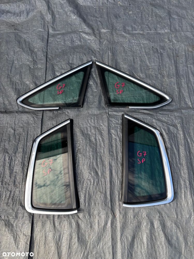 Vw Golf VII sportsvan szyba karoseryjna przód tył prawa lewa 14r chrom - 1