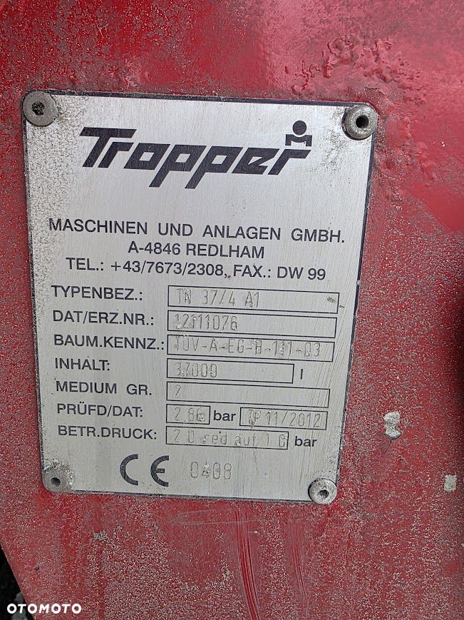 TROPPER KOMPRESOR POMPY WYDMUCHU MATERIAŁÓW SYPKICH PASZY PELLETU - 8