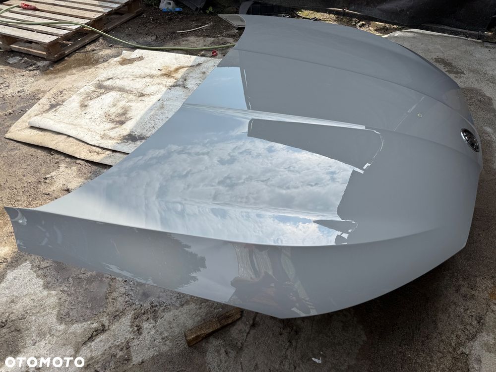 POKRYWA SILNIKA MASKA PRZÓD SKODA OCTAVIA IV 5E3 SZARA PASTELOWA - 23