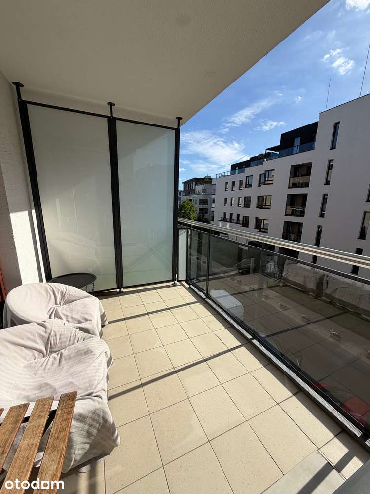 Jasne 2-pokojowe mieszkanie, 53 m², Wilanów