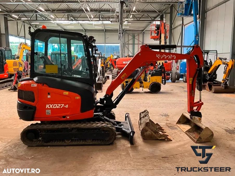 Kubota KX 027-4 | JoyStick | Lama Nivelatoare - 5
