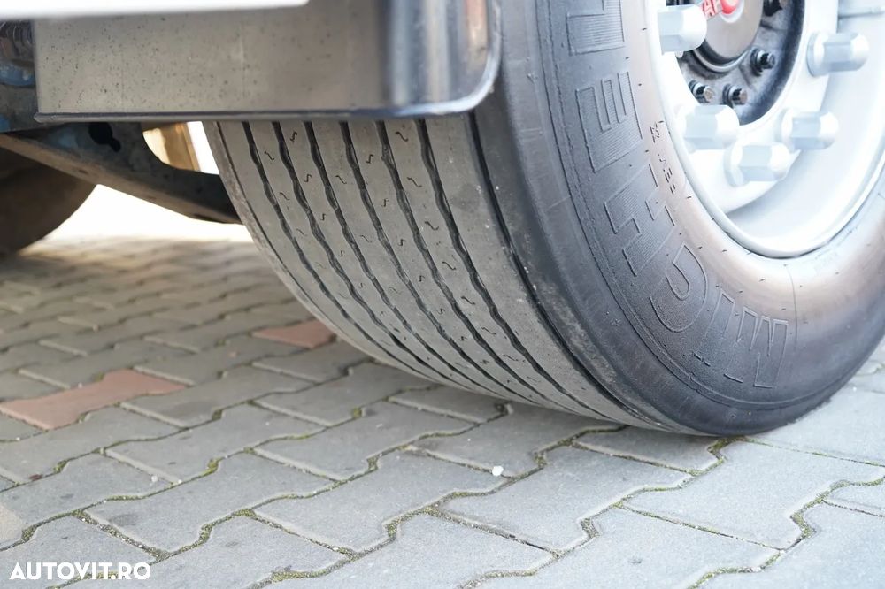 DAF CF 450 / COMBINAȚIE TANDEM / CONTAINER / 120 M3 / TRANSPORTABIL / 4X2 / REMORCA LECI / SAF / PODEA REZISTENTĂ - 23