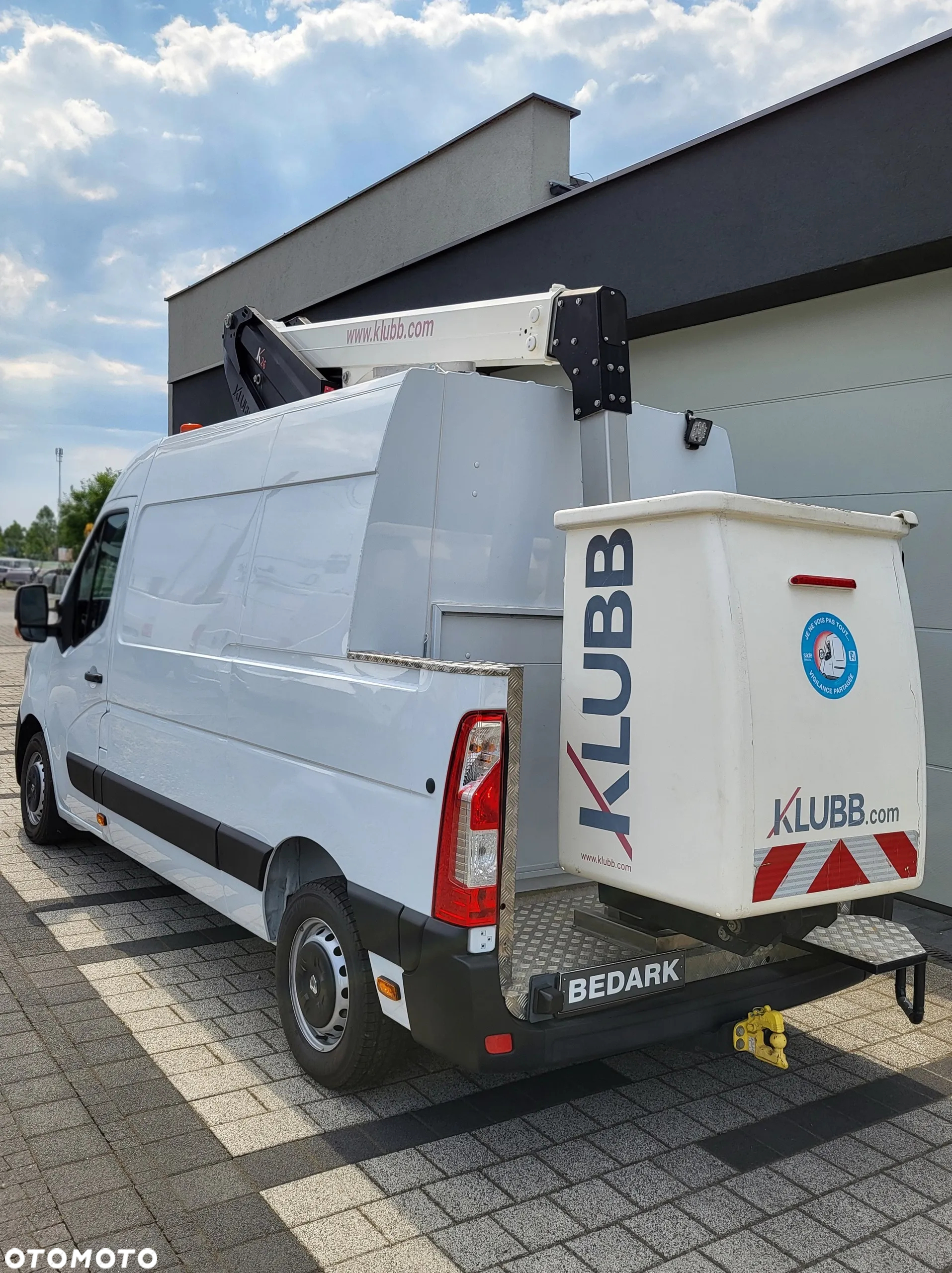 Renault Master L3H2, Podnośnik Koszwy/Zwyżka KLUBB K26, klima, tempomat - 5