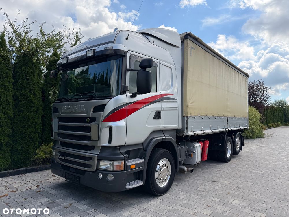 Scania / R440 / 6X2 / WYWROTKA+BURTO-FIRANKA / ZBOŻA-OTRĘBY-TORF ITP. / - 24