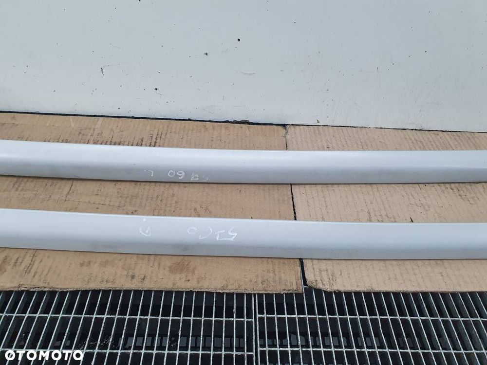 RELINGI KOMPLET LEWA PRAWA SREBRNE SSANGYONG KORANDO III - 3