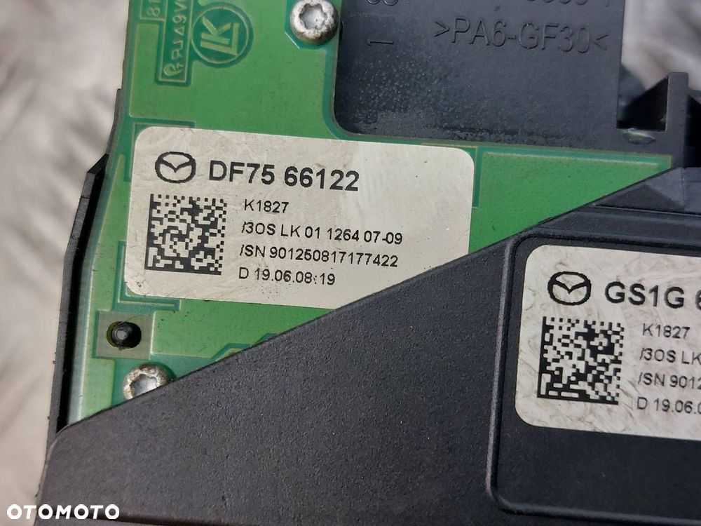 MANETKA PRZEŁĄCZNIK ZESPOLONY TAŚMA MAZDA 6 II GH GS1G66120A DF7566122 - 6