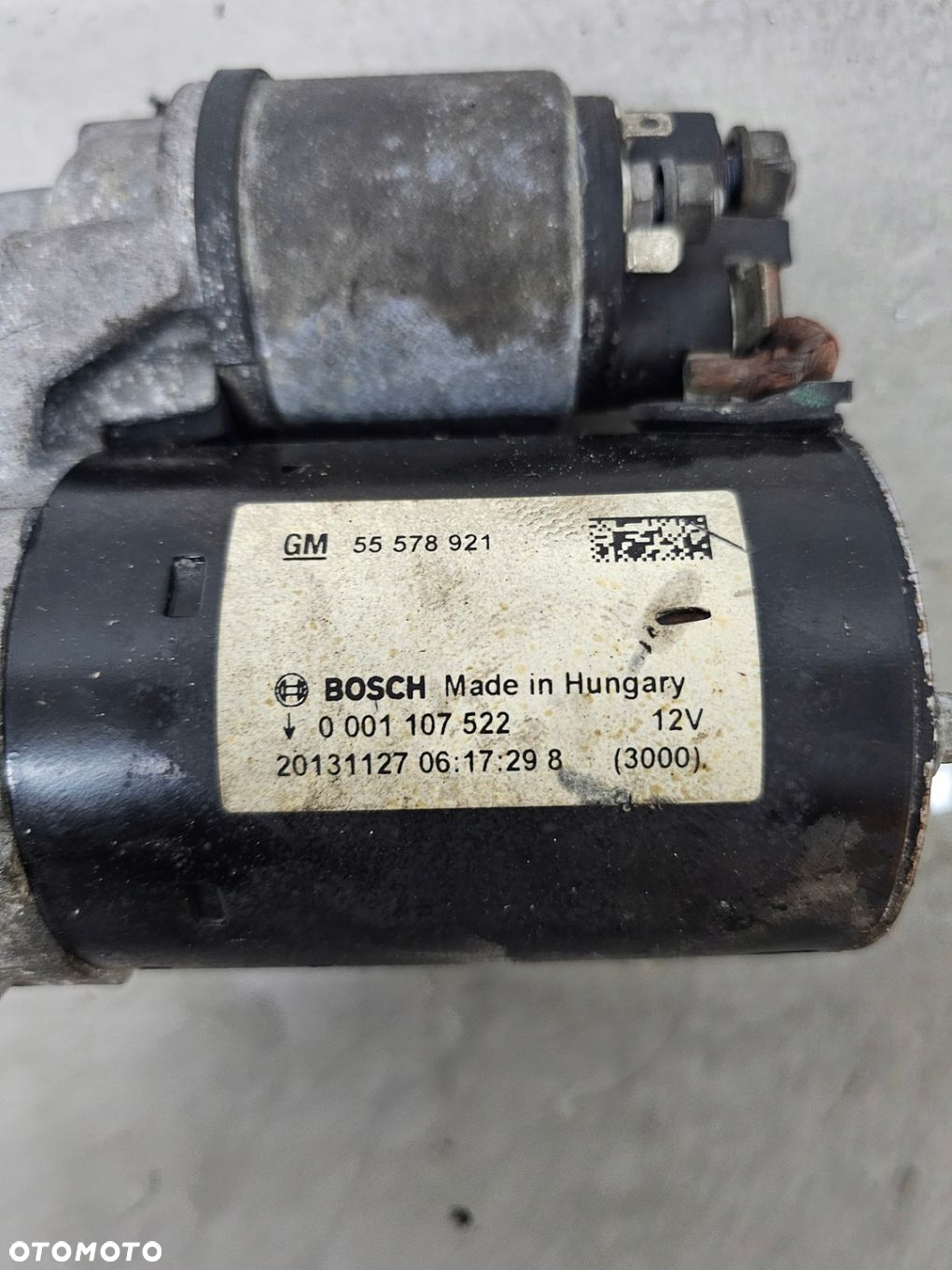 ROZRUSZNIK ASTRA J CORSA D 1.4 T 0001107522 13R - 2