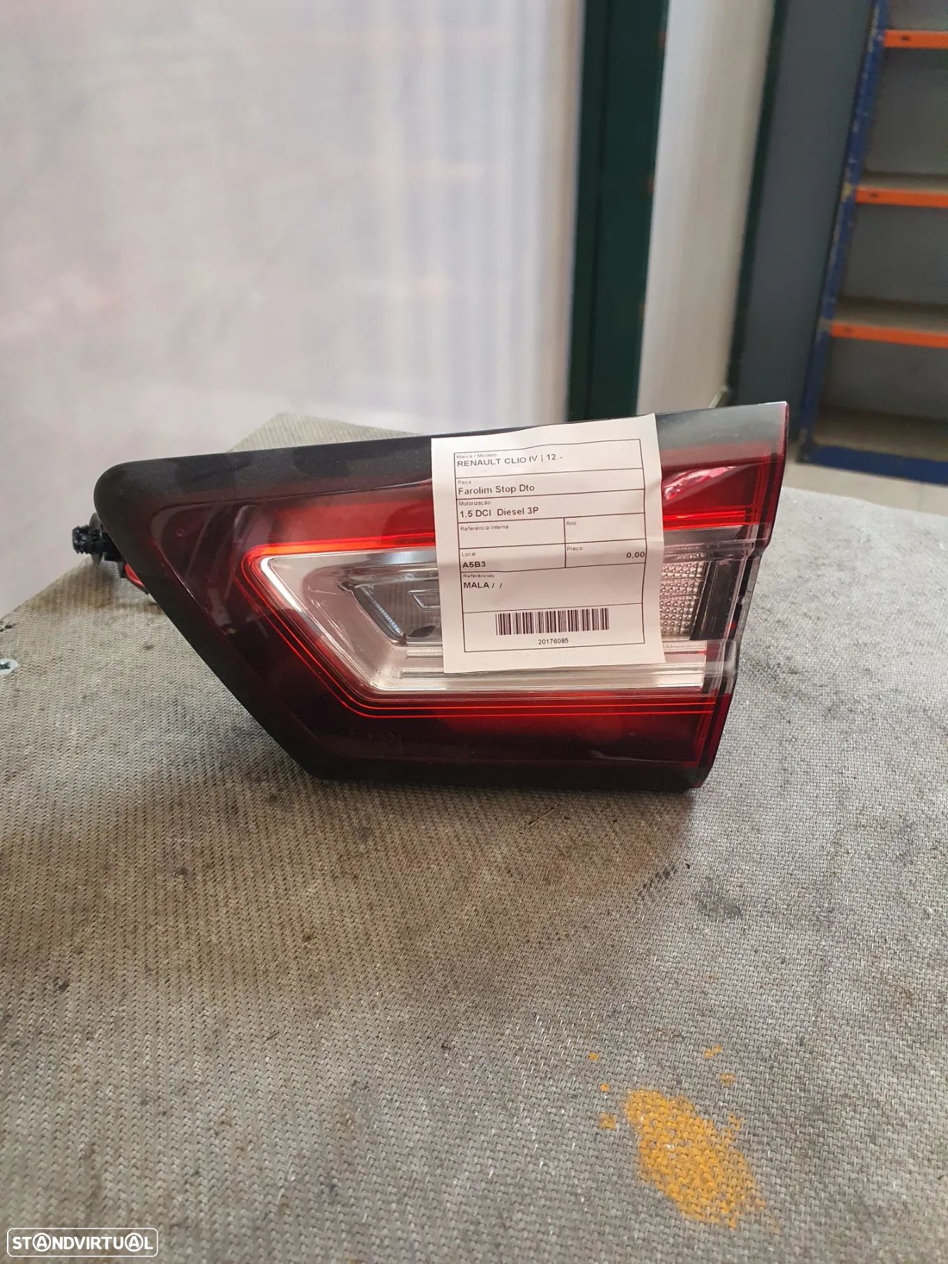 FAROLIM DIREITO MALA RENAULT CLIO IV / 265508029R - 1