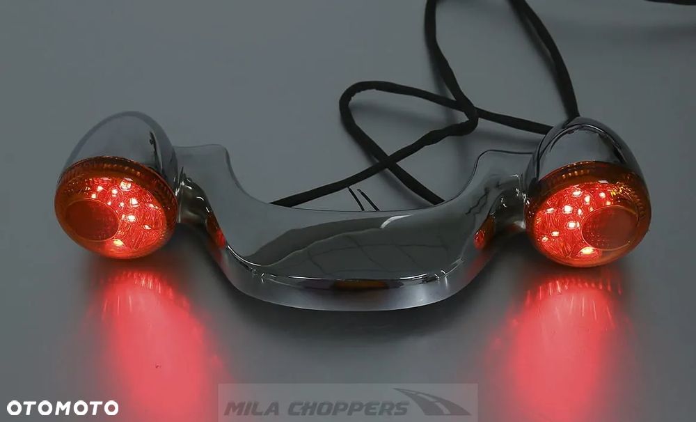 Lampa tylna LED kierunkowskazy 3w1 Harley Touring 10-23 - 11