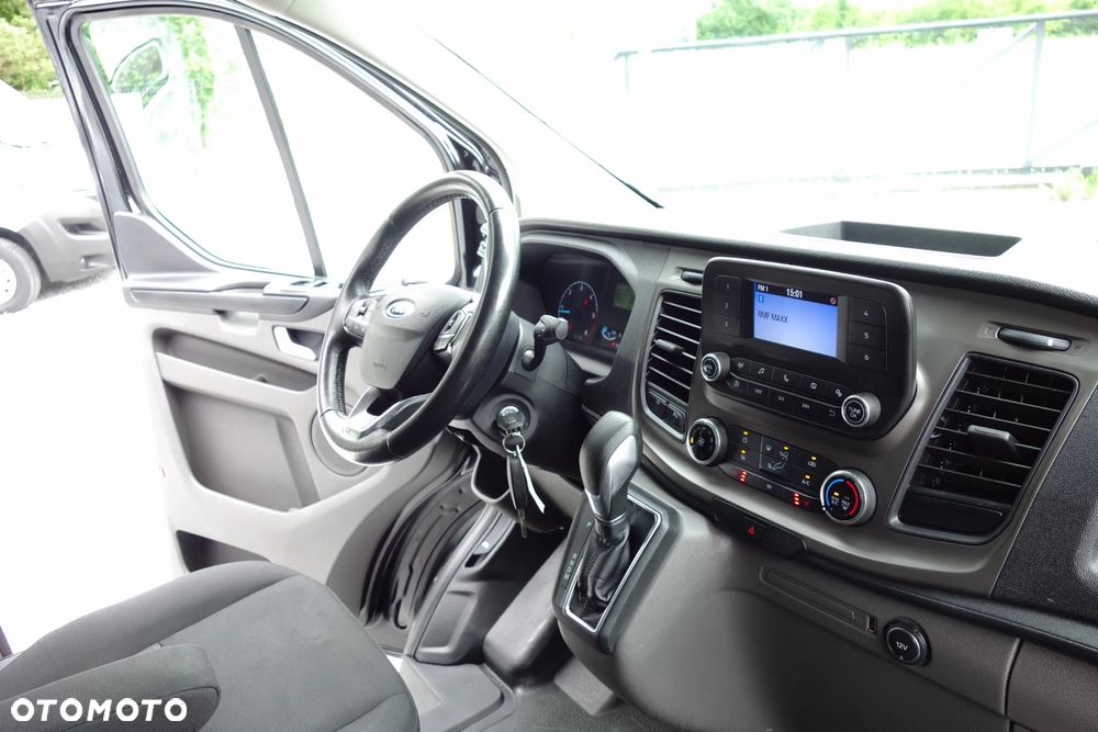 Ford Transit Custom  Automat 2.0 Ecoblue 130 KM 2 x Drzwi Boczne L2H2 Klima Webasto - 18