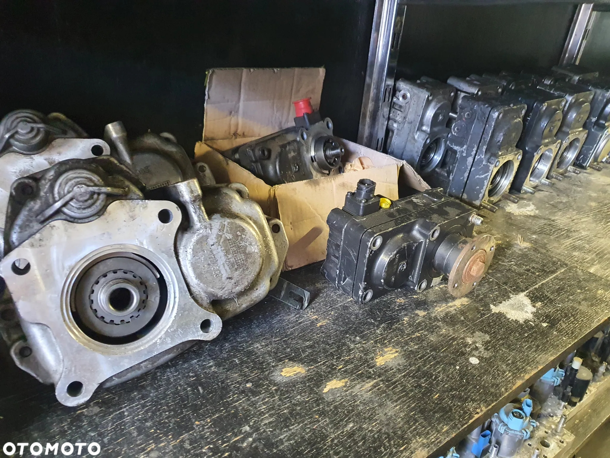 Przystawka odbioru mocy pompa hydrauliczna rozdzielacz napęd MAN DAF Iveco Volvo Scania Renault ZF - 3