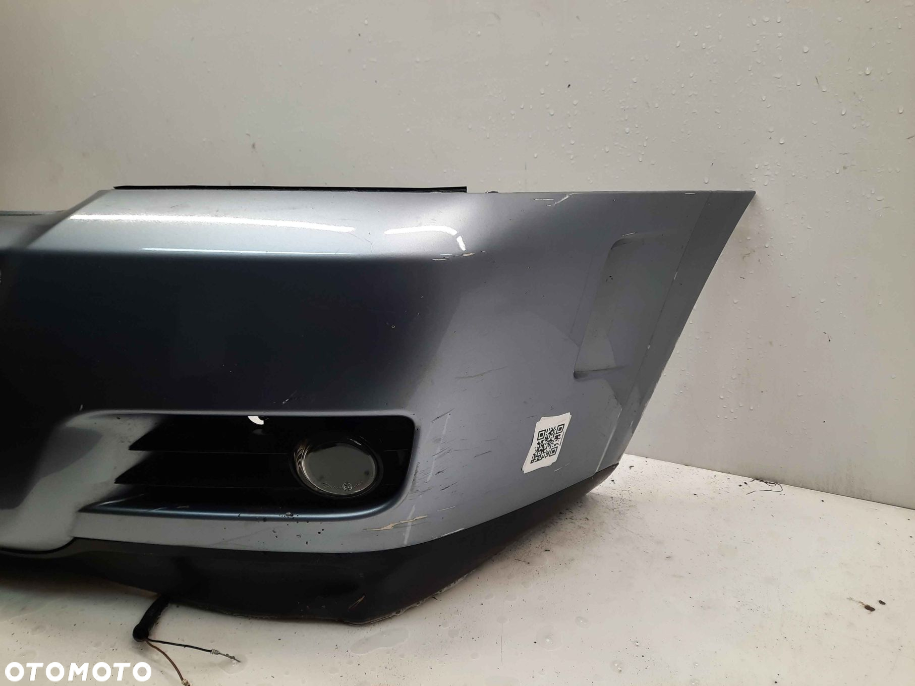 ^ ZDERZAK PRZÓD PRZEDNI OPEL VECTRA C GTS Z163 SZARY HALOGENY - 4