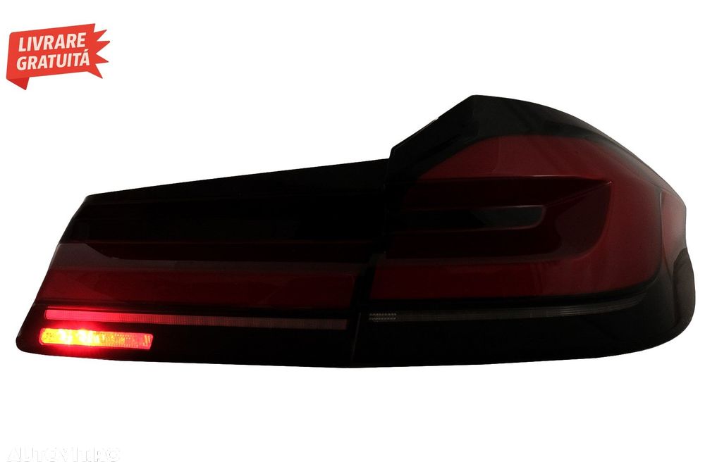 Stopuri Full LED BMW Seria 5 G30 Sedan (2017-2019) LCI Design LED Static- livrare gratuita - 10