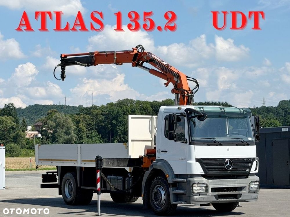 Mercedes-Benz AXOR 1829 * SKRZYNIA 6,20 m + ATLAS 135.2 * STAN BDB - 1