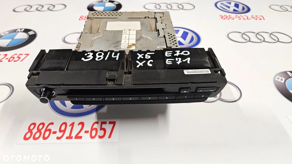 BMW X5 E70 X6 E71 Czytnik nawigacji CCC Navi nawigacja radioodtwarzacz 9159047 - 1