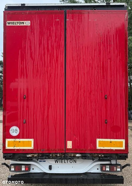 DAF XF460 SUPER SPACE CAB 6x2 JUMBO OŚ PODNOSZONA AUTOMAT ZABUDOWA WIELTON FIRANKA DŁ:7.80m + PRZYCZEPA TANDEM WIELTON FIRANKA DŁ:7.80m OSIE BPW ZESTAW PRZESTRZENNY PRZEJAZDOWY 120m3 ŁADNY - 8