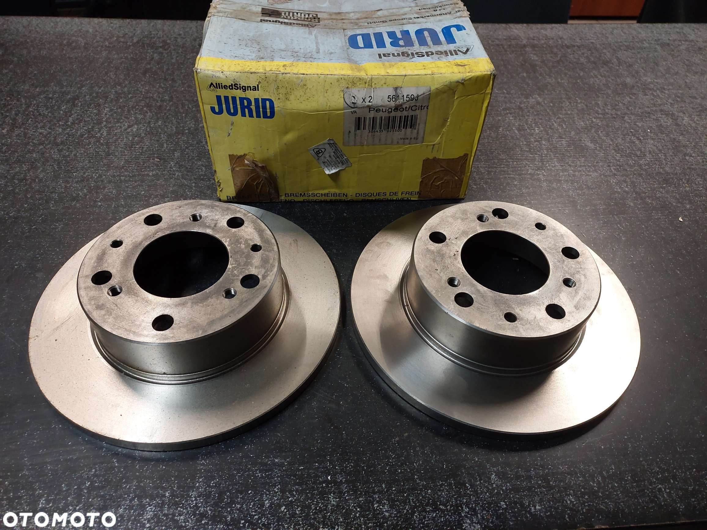 TARCZA HAM. PRZÓD 256 13X11 CITROEN C25; FIAT DUCATO; PEUGEOT J5 1.8-2.5D 09.81-03.94   KOMPLET - 1