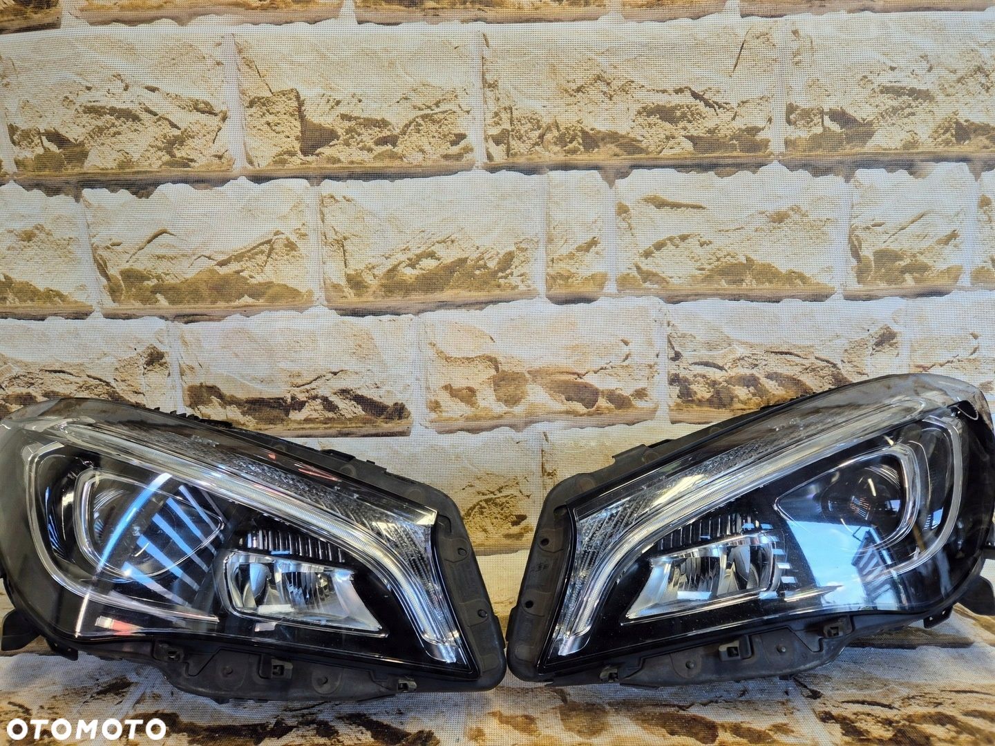 mercedes cla klasa w117 lift lewa/prawa full led performance demontaż - 1