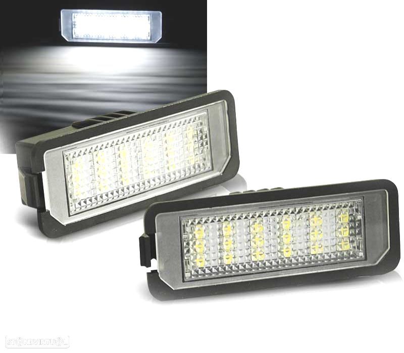 LUZES MATRÍCULA VOLKSWAGEN VW GOLF IV V PASSAT B6 PASSAT EOS PHATEON NEW BEETLE LUPO POLO LED - 1