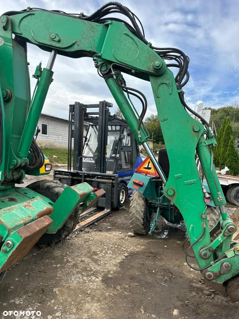 Mecalac Koparka Kołowa MECALAC 12MTX Osprzęt 4 Łyżki Widły Silnik CUMMINS 4.5 - 4