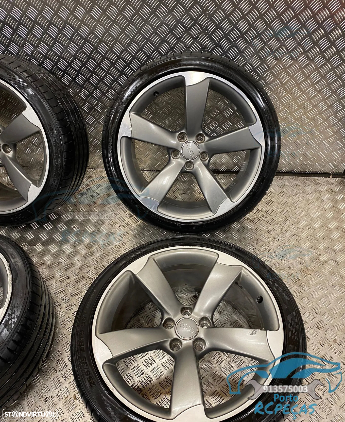 Jantes Originais Rotor Audi A4 / S4 / A5 Sportback / S5 / A7 S-Line - 19 Polegadas - 8,5J - ET43 - 5X112 - 8K0601025AR - S Line - 3