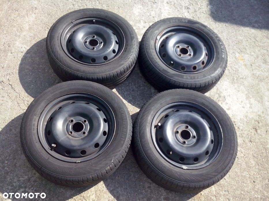 15” - Felgi  DACIA  4x100 , r15 cali - Dokker Lodgy Logan Sandero Stepway -  Koła zimowe - Stalowe Koło Dojazdowe Rezerwowe Zapasowe Dojazdówka Zapasówka Rezerwa - 2