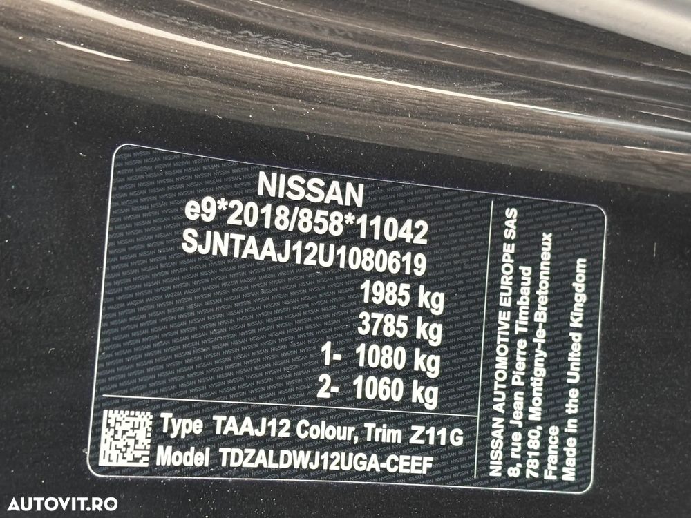 Nissan Qashqai 1.3 DIG-T MHEV Xtronic N-Design - 37