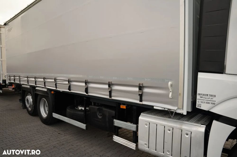 Mercedes-Benz ACTROS 2551 / TANDEM COMBINAT 120 M3 / TRAVERSĂ / RIDICATIVĂ / PUNTE RIDICATIVĂ / PODEA REZISTENTĂ - 19