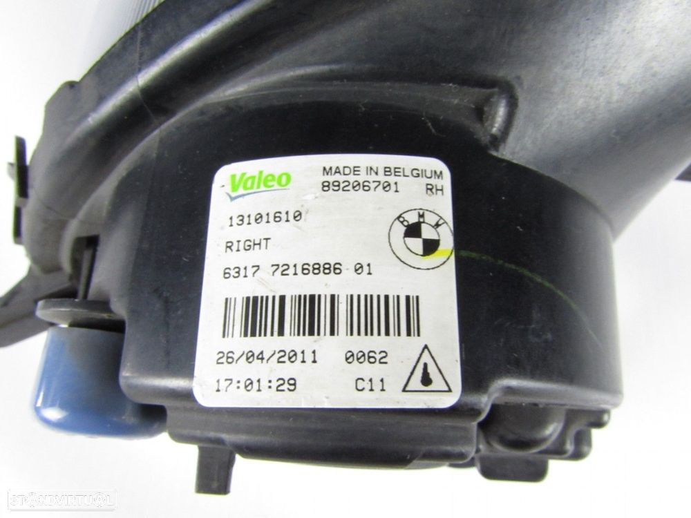 Farol nevoeiro Direito Seminovo/ Original BMW 5 (F10)/BMW 5 Touring (F11) 631772... - 3