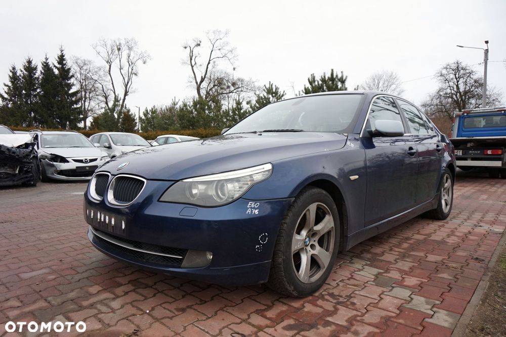 BMW 5 E60 LIFT LCI SEDAN 2009 A76 2.0 D N47D20A 177KM GS6-37DZ NIEBIESKI TIEFSEEBLAU na części - 1