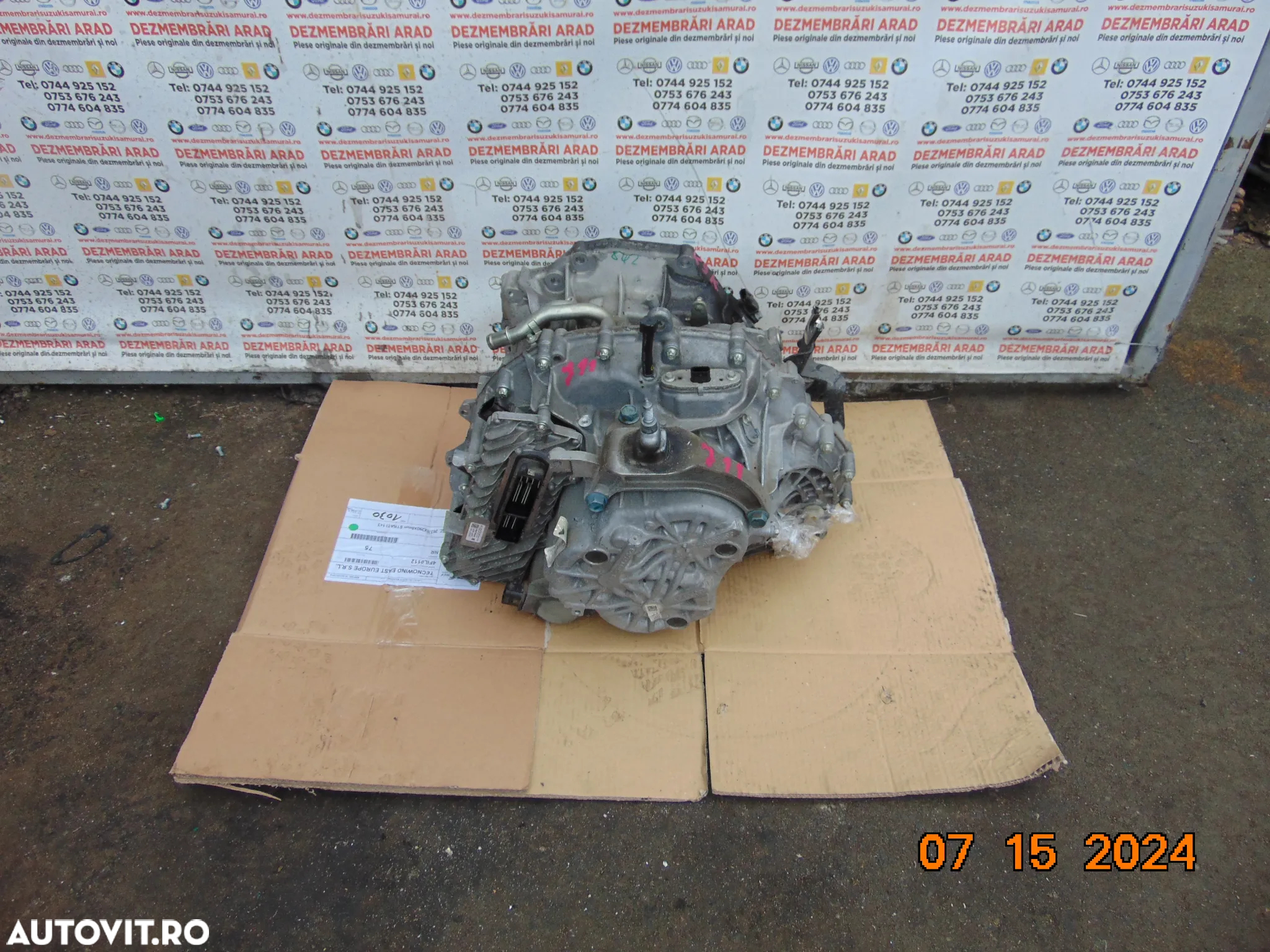 Cutie automata Nissan Qashqai j11 1.5 Renault Scenic 4 juke kadjar 2015-2022 cod dw5003 cod 320102850r - 2