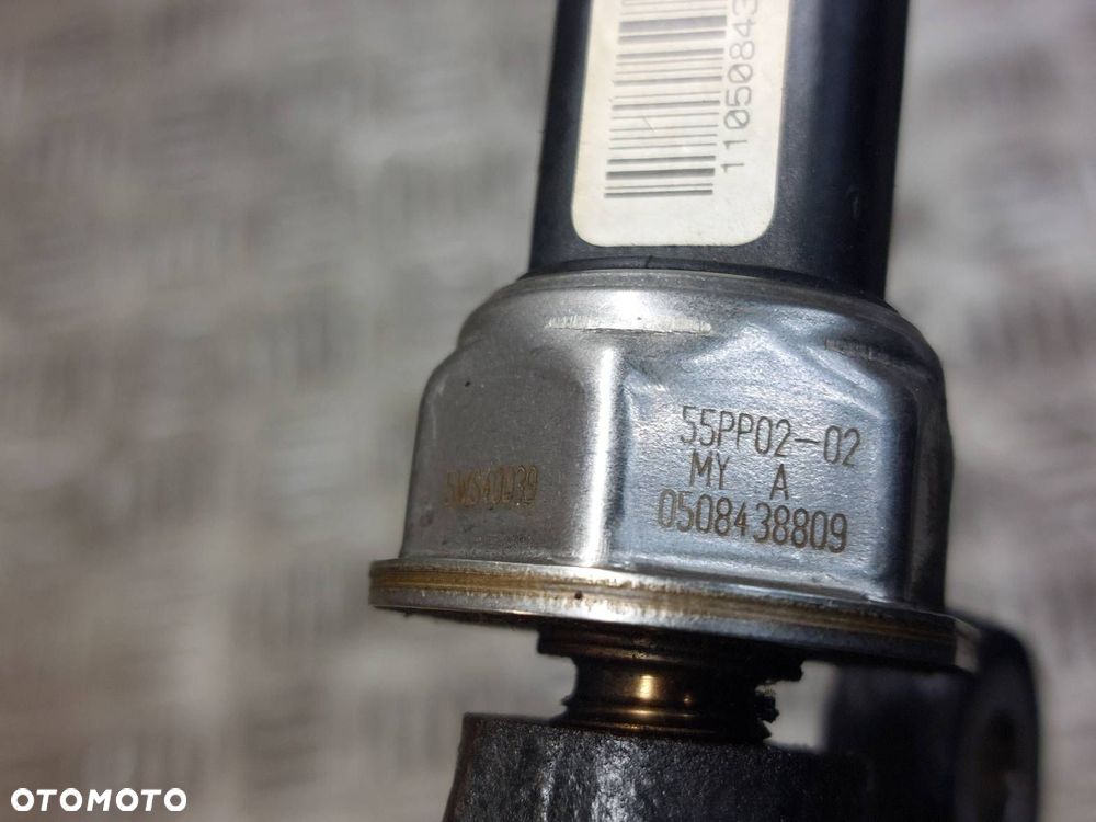 LISTWA WTRYSKOWA + CZUJNIK CIŚNIENIA PALIWA PEUGEOT 407 I 2.0 HDI - 4