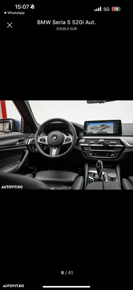 BMW Seria 5 520e AT PHEV - 7