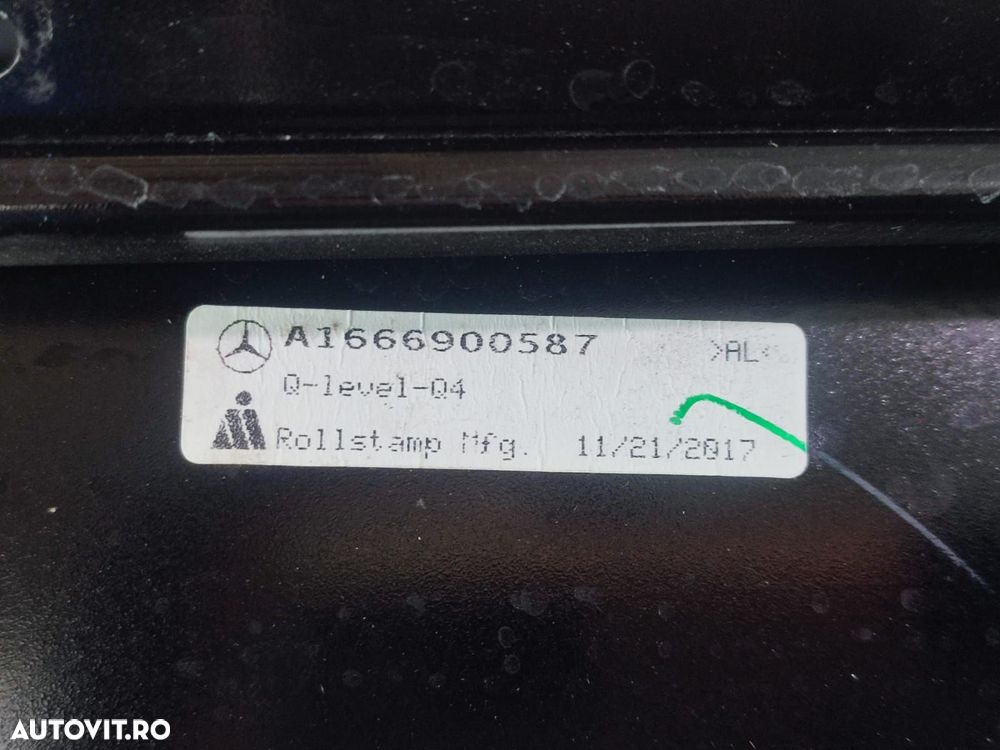 Ornament A1666900587 Mercedes-Benz GLE 1 (W166) [2016 - 2019] 2.2 cdi - 3