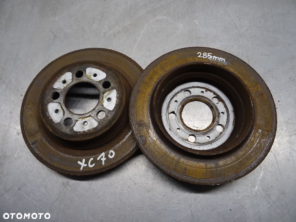 VOLVO XC70 04-07 2.4D TARCZE HAMULCOWE TYŁ 285MM - 1