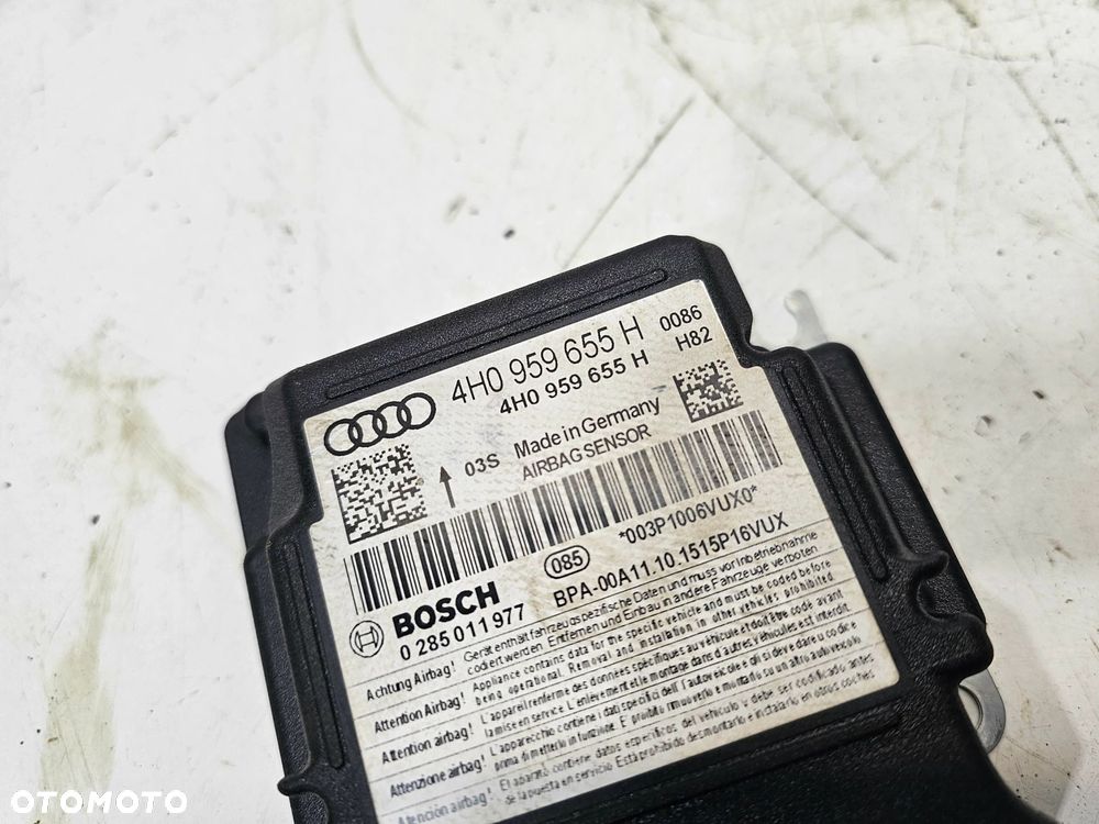SENSOR PODUSZEK AIR BAG AUDI A6 C7 A7 4H0959655H - 3