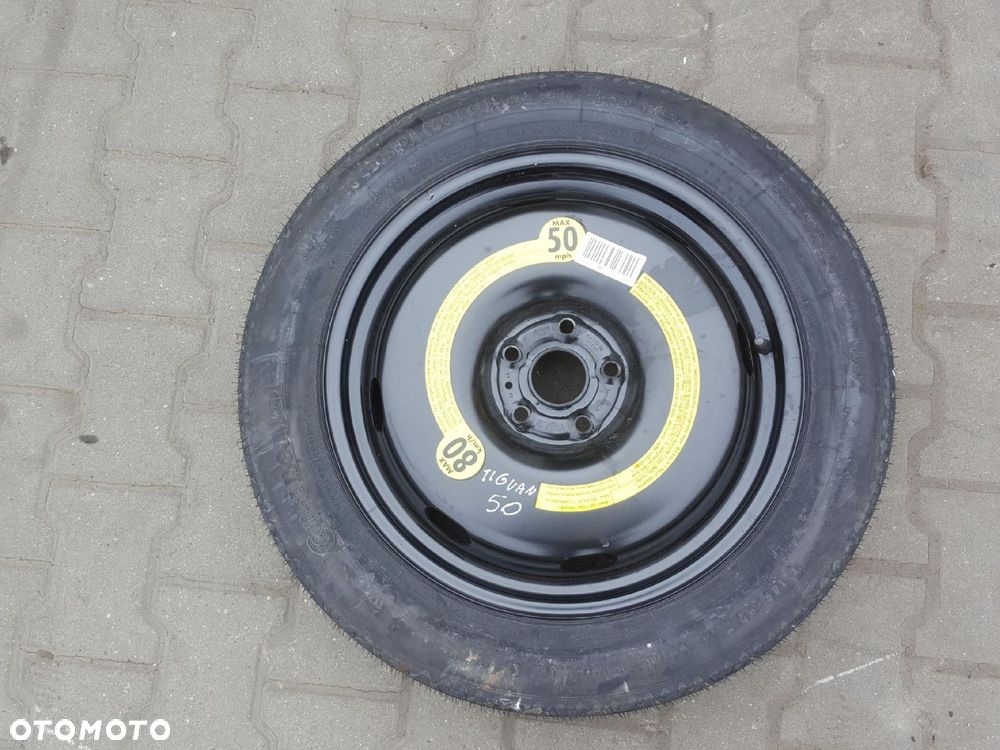 VW TIGUAN I 5N 06-15r KOŁO DOJAZDOWE 18 5X112 - 1