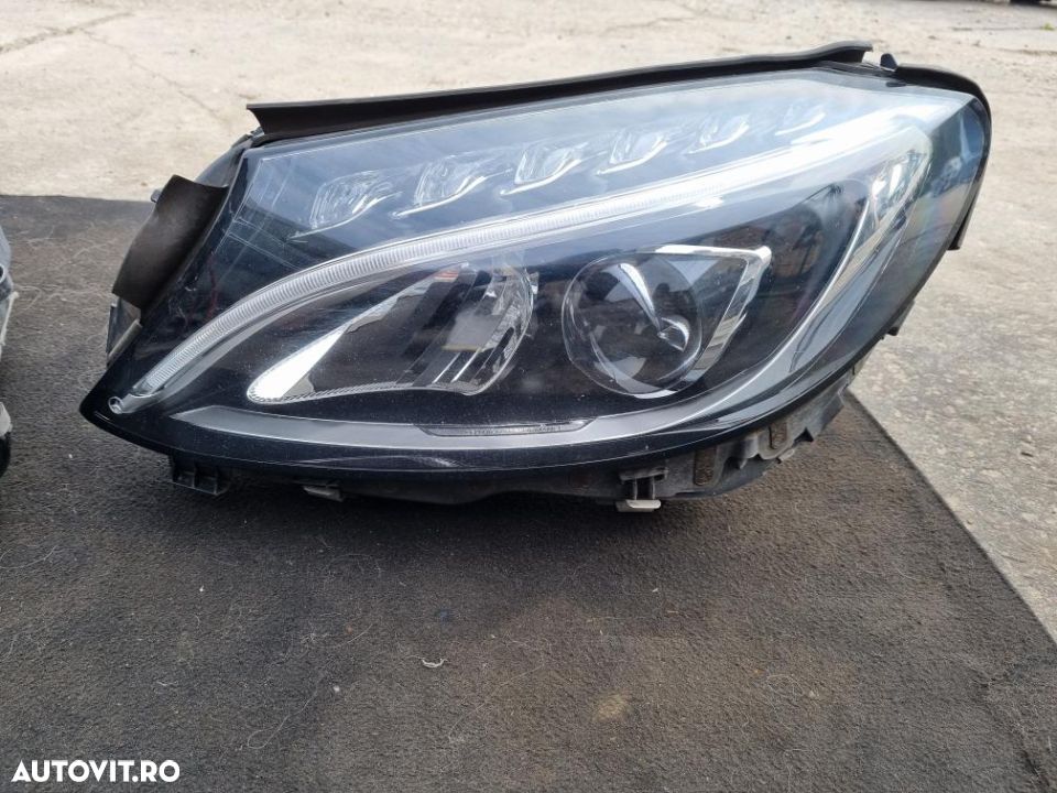 faruri led mercedes c class w205 an 2017 impecabile - 2