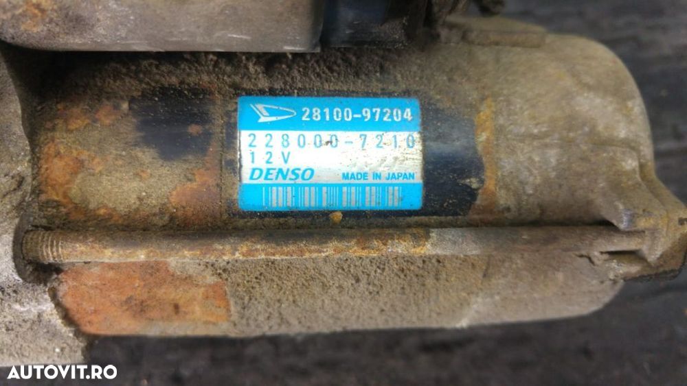electromotor 1.0 b  ej-ve daihatsu coure 6  28100-97204 - 2
