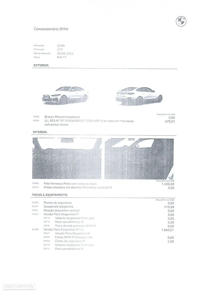 BMW i4 eDrive40 Pack Desportivo M Pro - 20