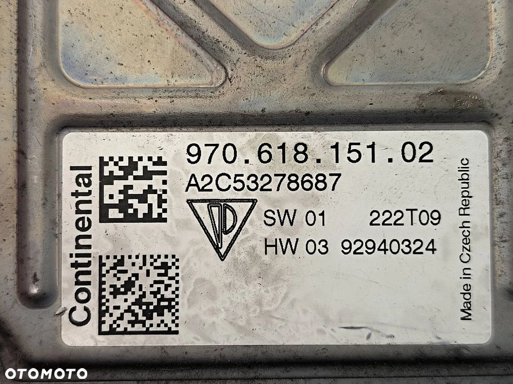 Sterownik / Moduł pompy wtryskowej 97061815102 Porsche, Panamera (970) 2010 - 3