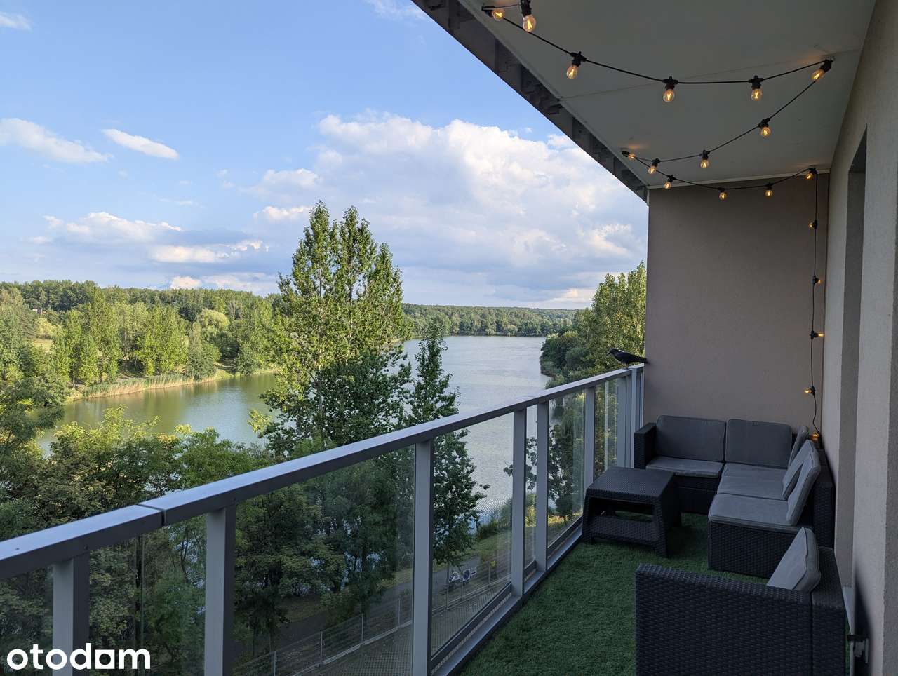 Apartament z widokiem na staw | 4m ekran | 2 loggie