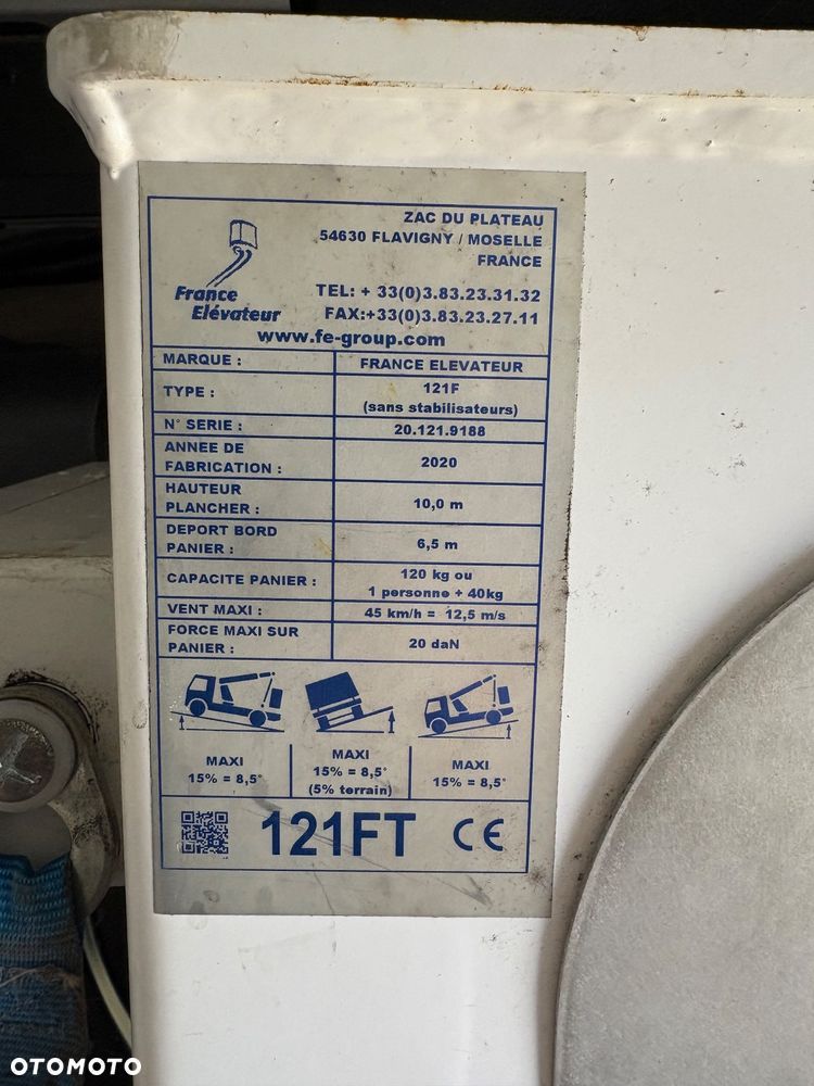 Renault MASTER 145dCi/Podnośnik koszowy/12M/Klima/Super stan - 14