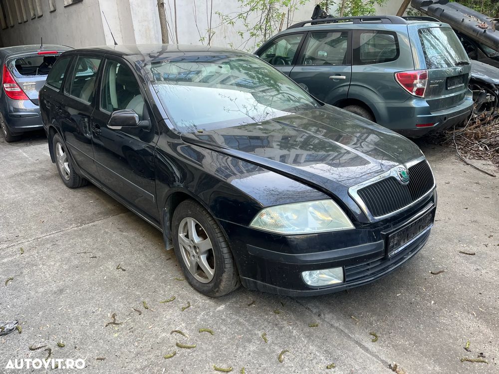 Dezmembrez Skoda Octavia 2 break 2006 negru 2.0 TDI cod BKD - 9