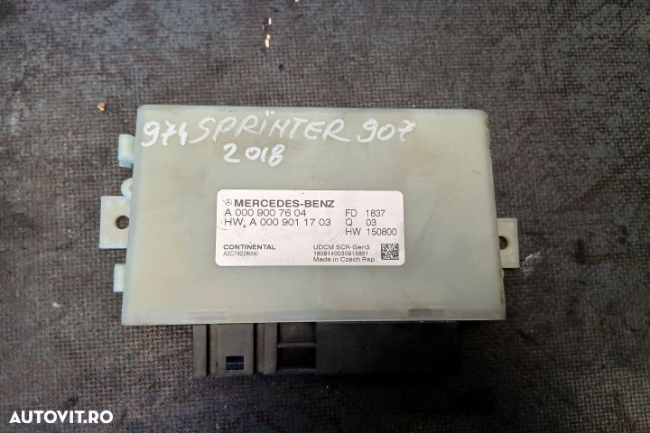 Unitate de Control AdBlue / SCR A009007604 Mercedes-Benz Sprinter 3 9 - 1