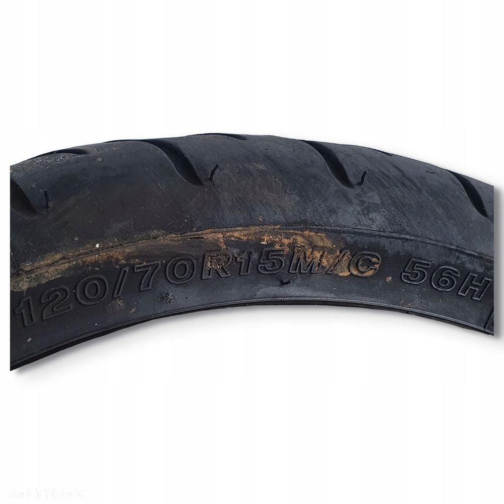 PRZEDNIE KOŁO FELGA PRZÓD Yamaha T-Max 560 Tech Max 560 opona 120/70 R15 - 3