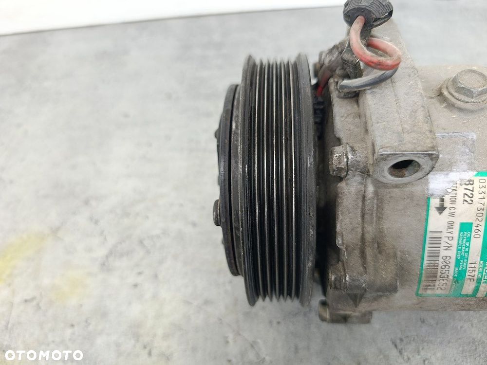 POMPA, SPRĘŻARKA KLIMATYZACJI ALFA ROMEO GT II 60653652 SD7V16  SANDEN 1.9 - 6