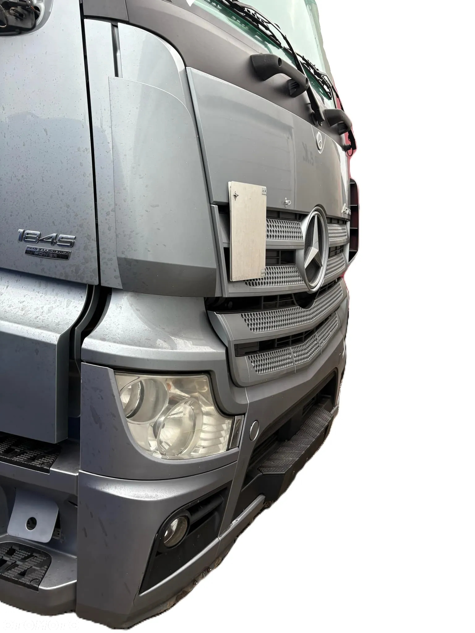 KOMPLETNY PRZÓD MASKA ZDERZAK LAMPA MERCEDES ACTROS MP4  WĄSKA KABINA - 2