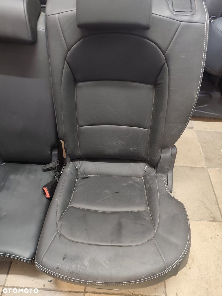 NISSAN QASHQAI I J10 06r FOTELE KANAPA SKÓRA KOMPLET - 6