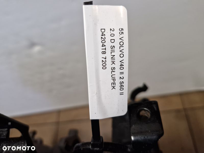 VOLVO V40 II 2 S60 II 2.0 D SILNIK SŁUPEK D4204T8 - 6